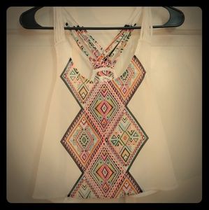 Aeropostale Tribal Crop Top
